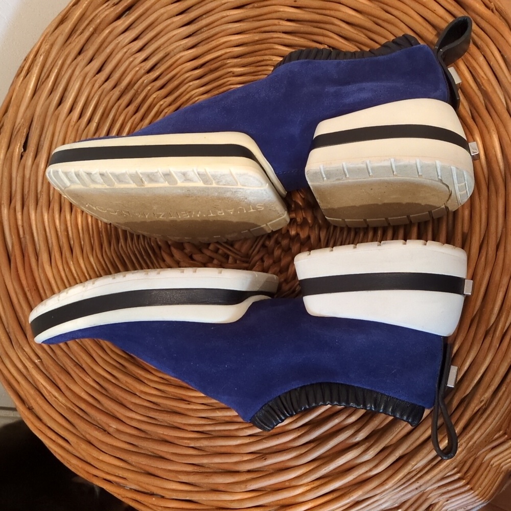 Stuart Weitzman Maritime Platform Sneakers Size 7 - Picture 6 of 8